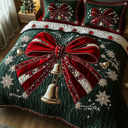 Holiday Ribbon Duvet Cover Set GFTOTP13905
