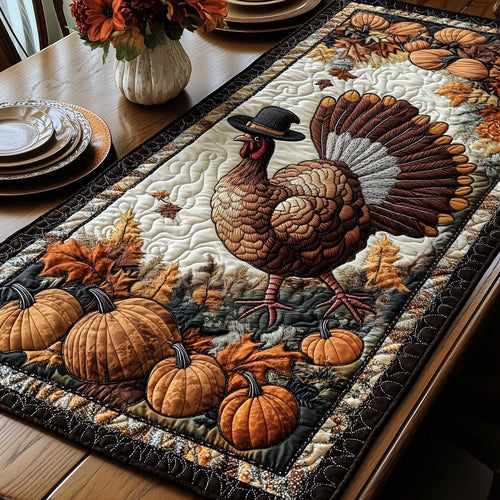 Harvest Charm Quilted Table Runner GFTOTP13932