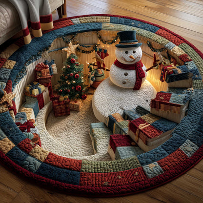 Holiday Workshop Quilted Round Mat GFTOTP13941