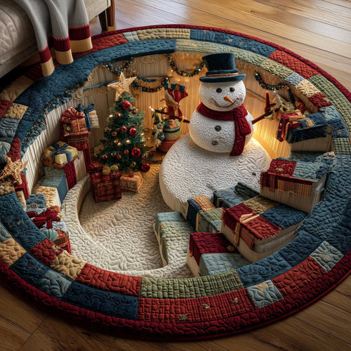 Holiday Workshop Quilted Round Mat GFTOTP13941