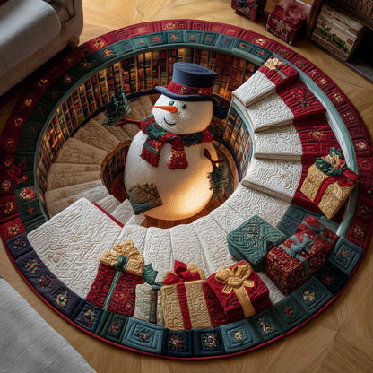 Holiday Workshop Quilted Round Mat GFTOTP13942