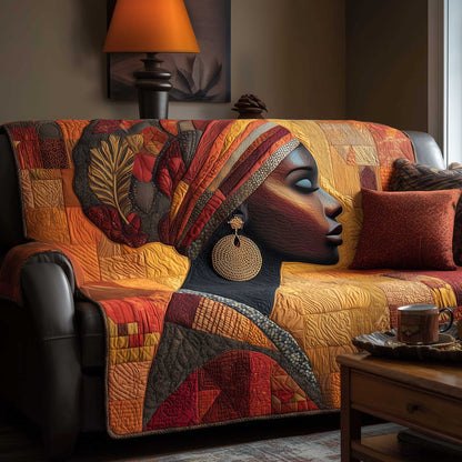 Heritage Glow Quilted Sofa Cover GFTOTP13952