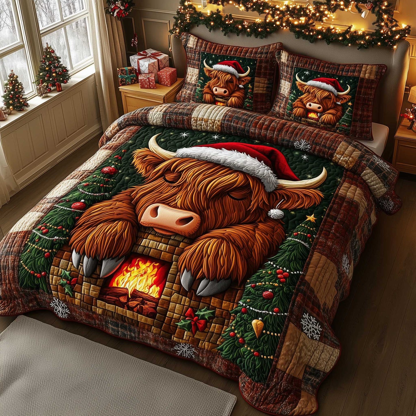 Yuletide Pasture Duvet Cover Set GFTOTP13992