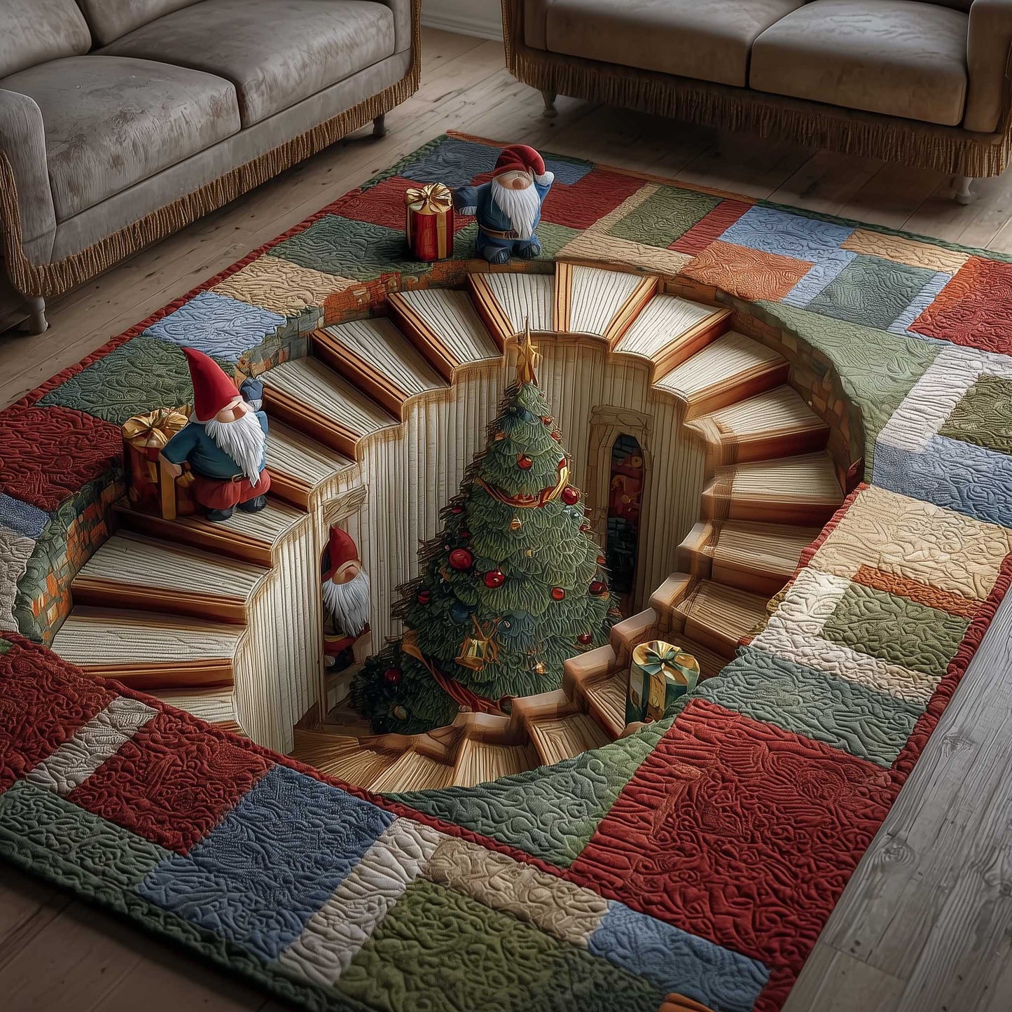 Holiday Workshop Area Rug GFTOTP14010