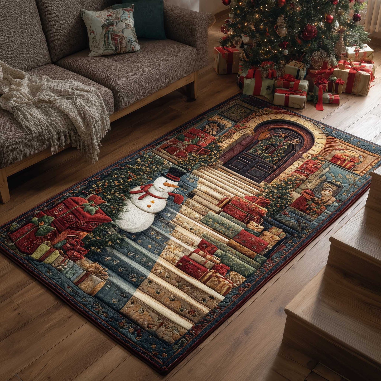 Holiday Workshop Area Rug GFTOTP14019