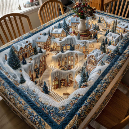 Holiday Townscape Tablecloth GFTOTP14047
