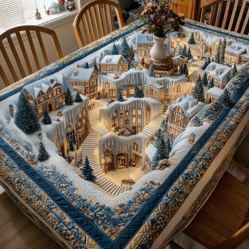 Holiday Townscape Tablecloth GFTOTP14047
