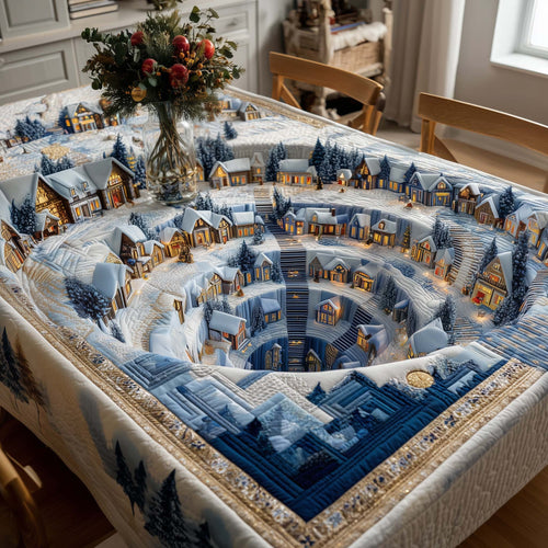 Holiday Townscape Tablecloth GFTOTP14049