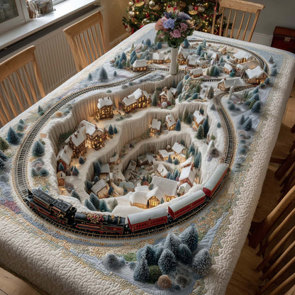 Holiday Townscape Tablecloth GFTOTP14052