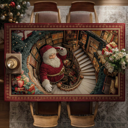 Holiday Workshop Tablecloth GFTOTP14054