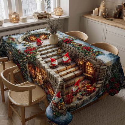 Holiday Workshop Tablecloth GFTOTP14058