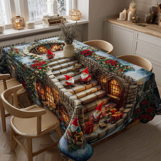 Holiday Workshop Tablecloth GFTOTP14058