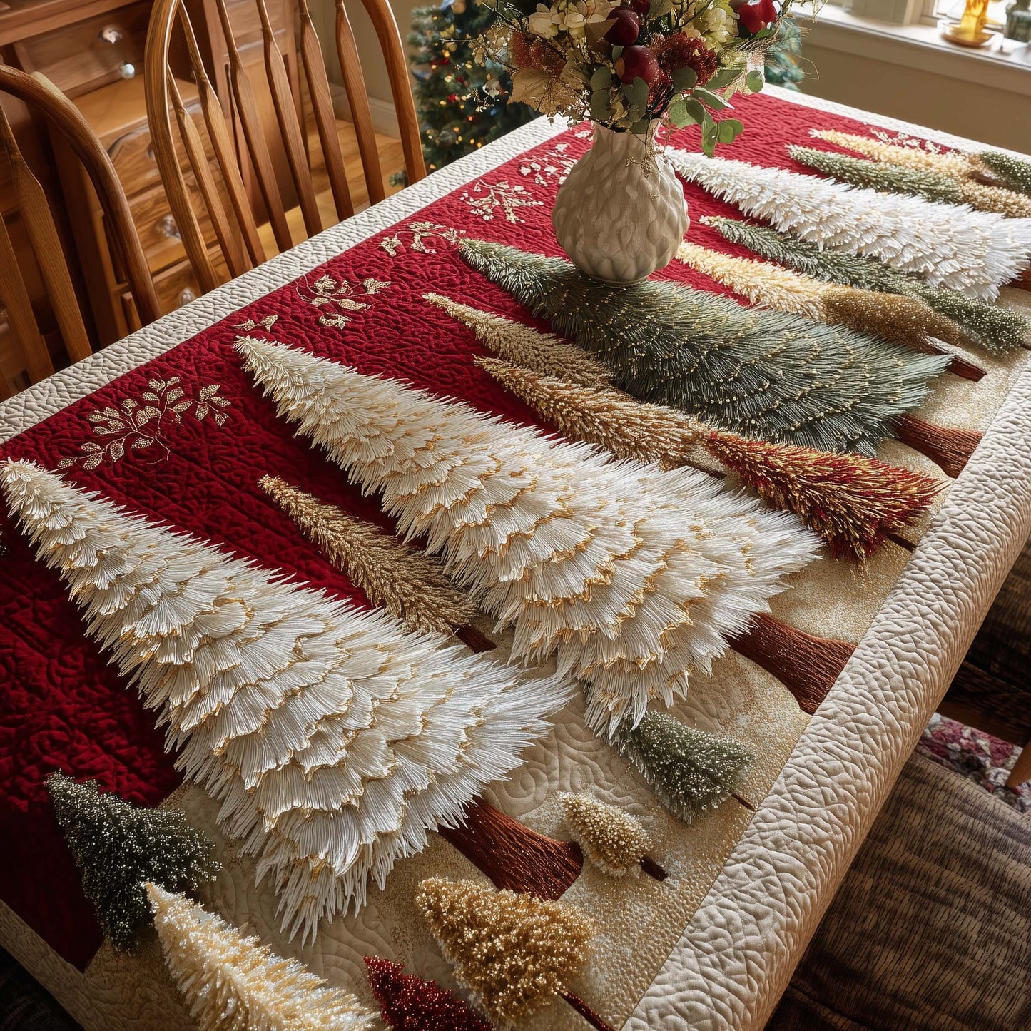 Yuletide Forest Tablecloth GFTOTP14087