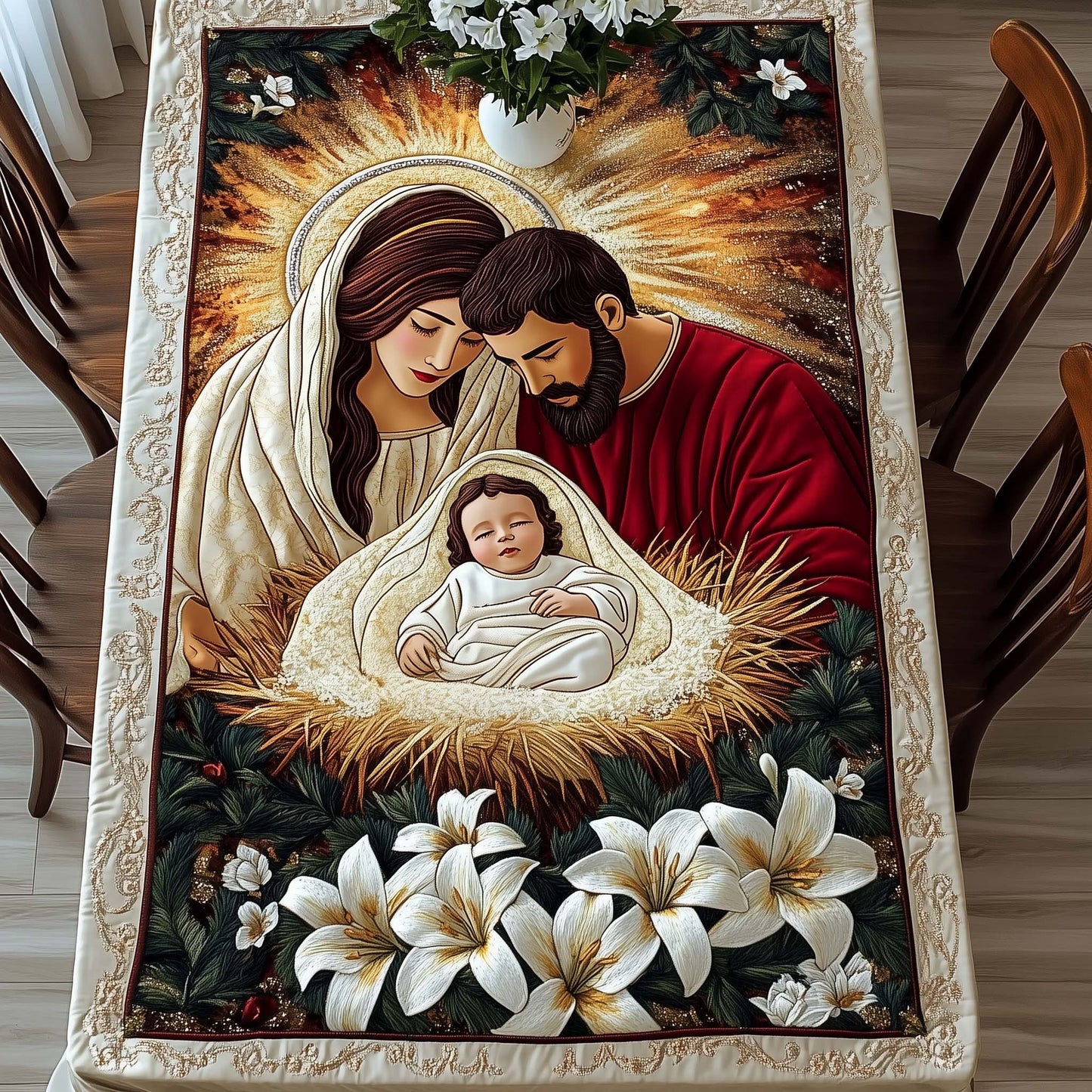 Nativity Tablecloth GFTOTP14102