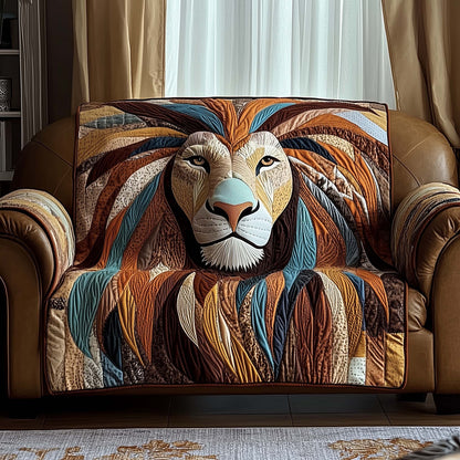 Majestic Lion Quilted Sofa Cover GFTOTP14104