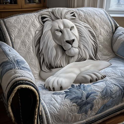 Majestic Lion Quilted Sofa Cover GFTOTP14105