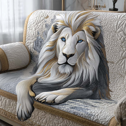 Majestic Lion Quilted Sofa Cover GFTOTP14106