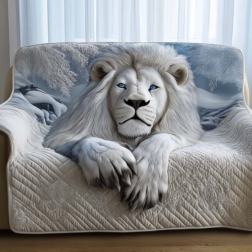 Majestic Lion Quilted Sofa Cover GFTOTP14107