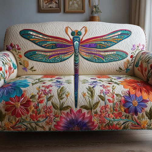 Elegant Wings Quilted Sofa Cover GFTOTP14125