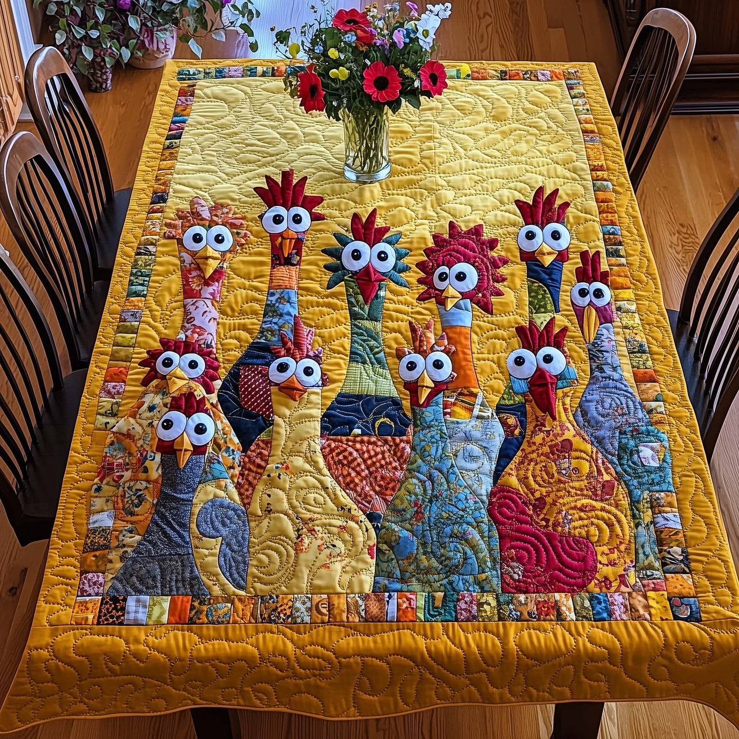 Funky Chicken Tablecloth GFTOTP14131
