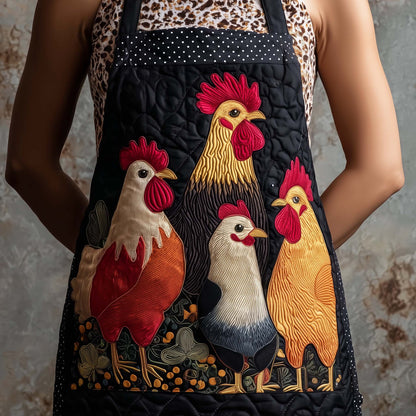 Funky Chicken Quilted Apron GFTOTP14148