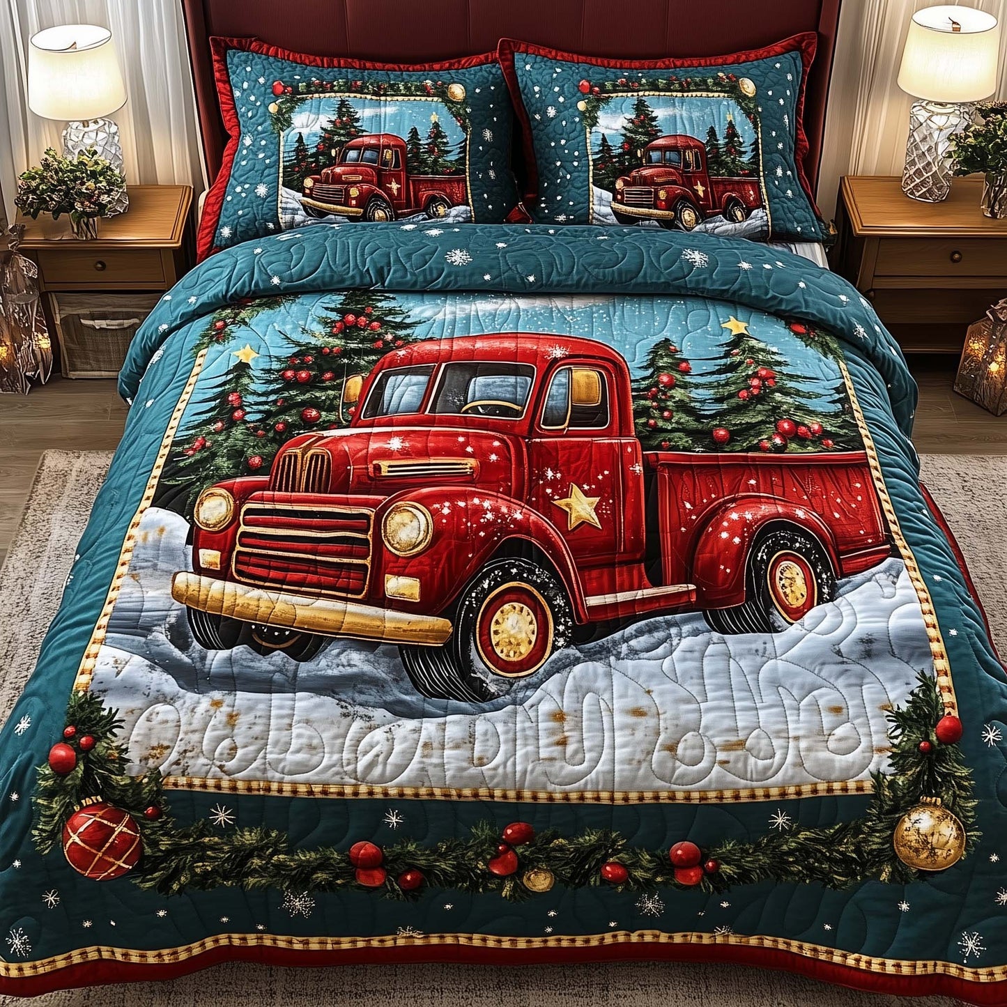 Holiday Ride Duvet Cover Set GFTOTP14180