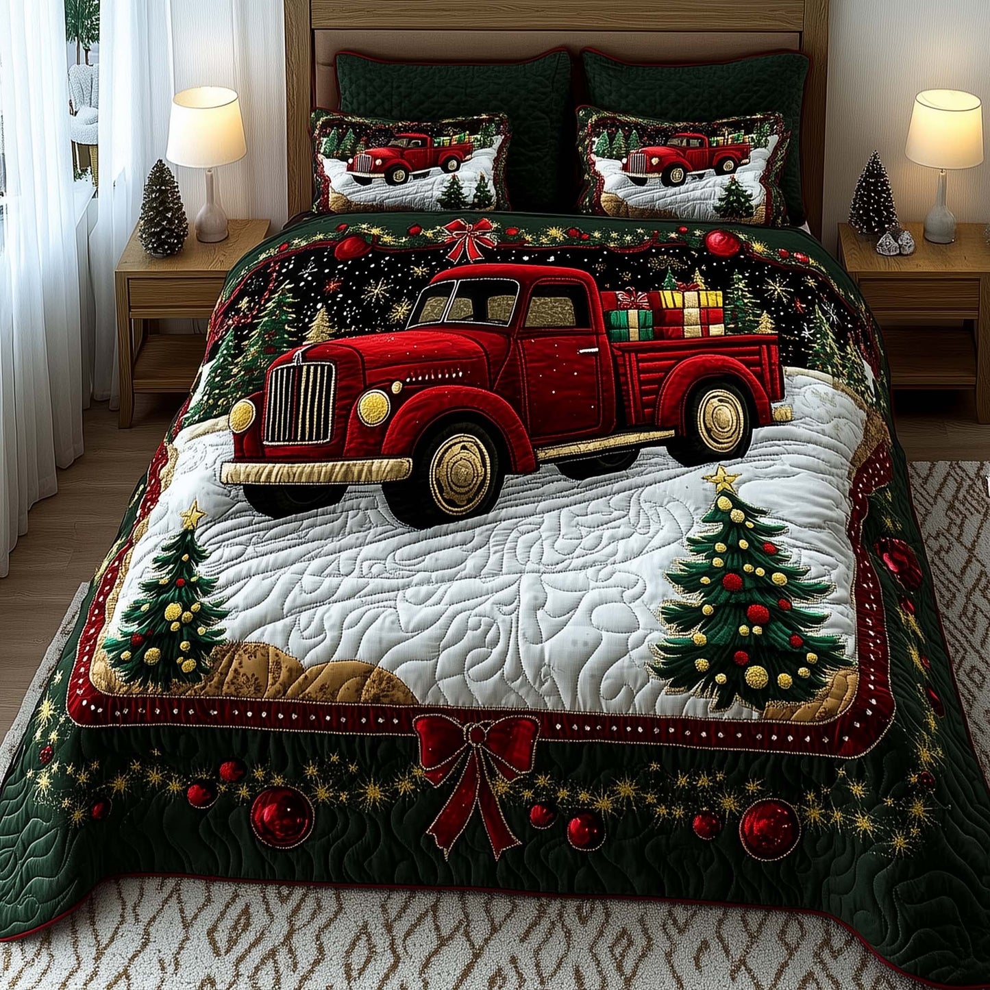 Holiday Ride Duvet Cover Set GFTOTP14181