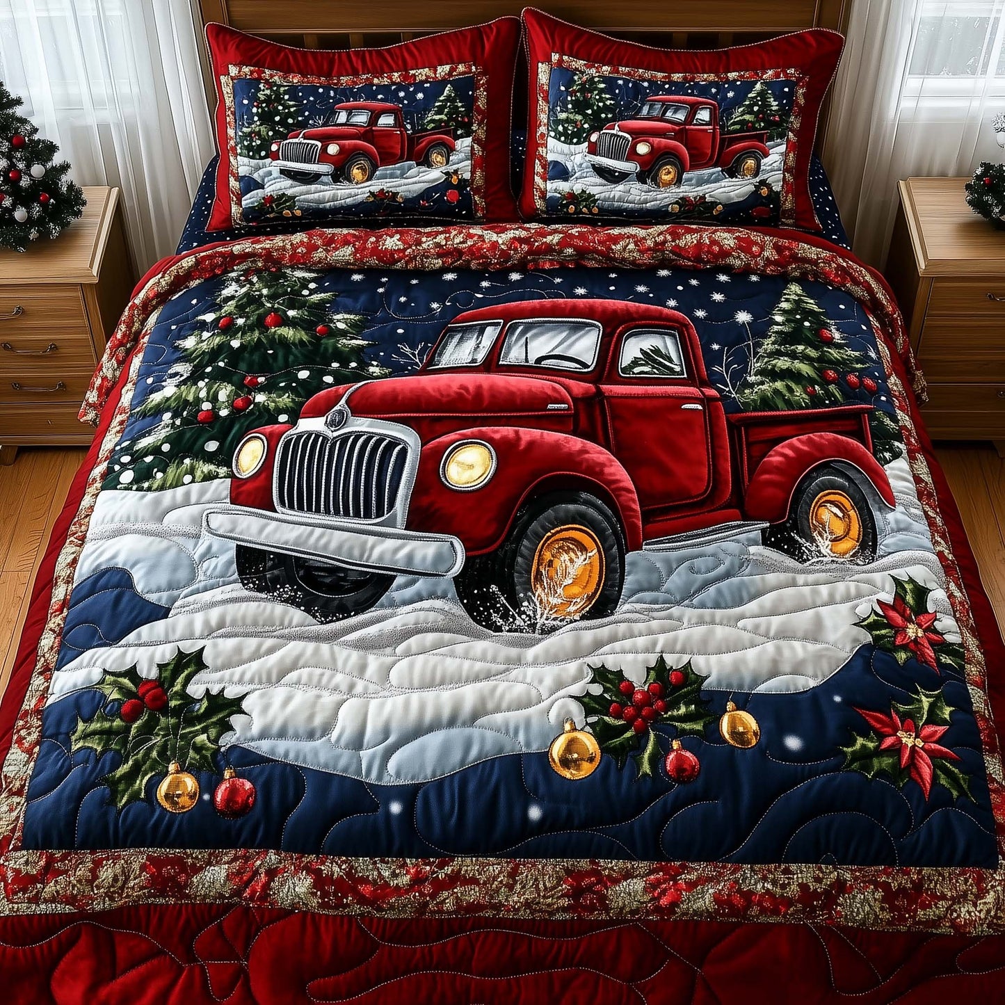 Holiday Ride Duvet Cover Set GFTOTP14182