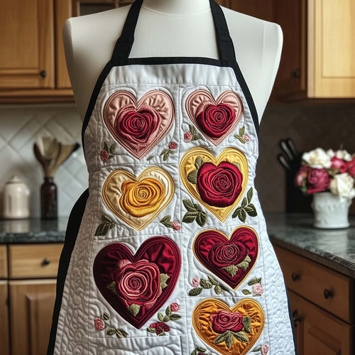 Charming Rose Quilted Apron GFTOTP14198