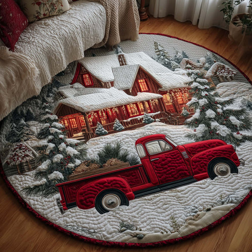 Frosted Journey Quilted Round Mat GFTOTP14211