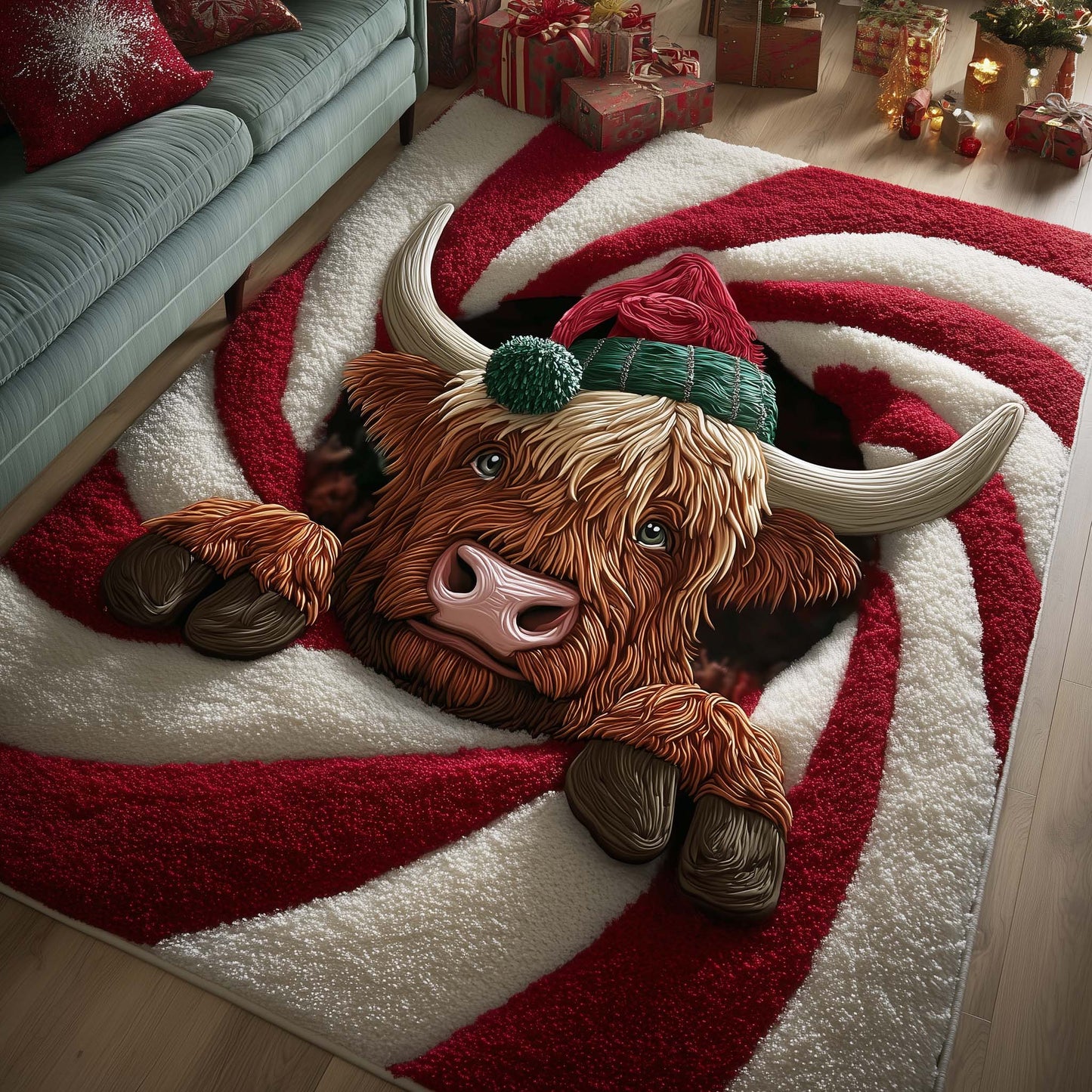 Holiday Farmstead Area Rug GFTOTP14267