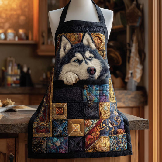 Husky Charm Quilted Apron GFTOTP14275