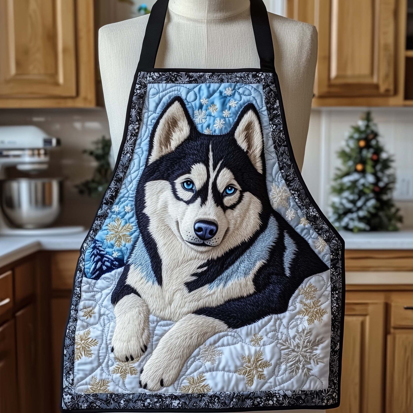 Husky Charm Quilted Apron GFTOTP14276