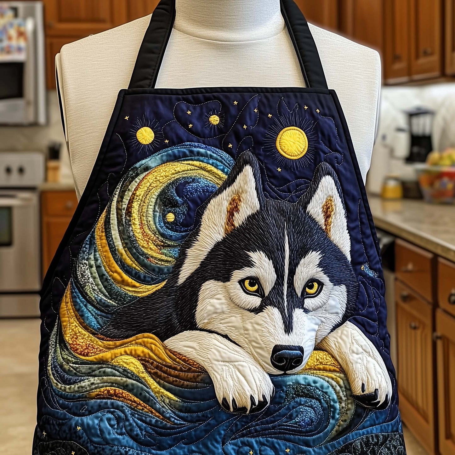Husky Charm Quilted Apron GFTOTP14278