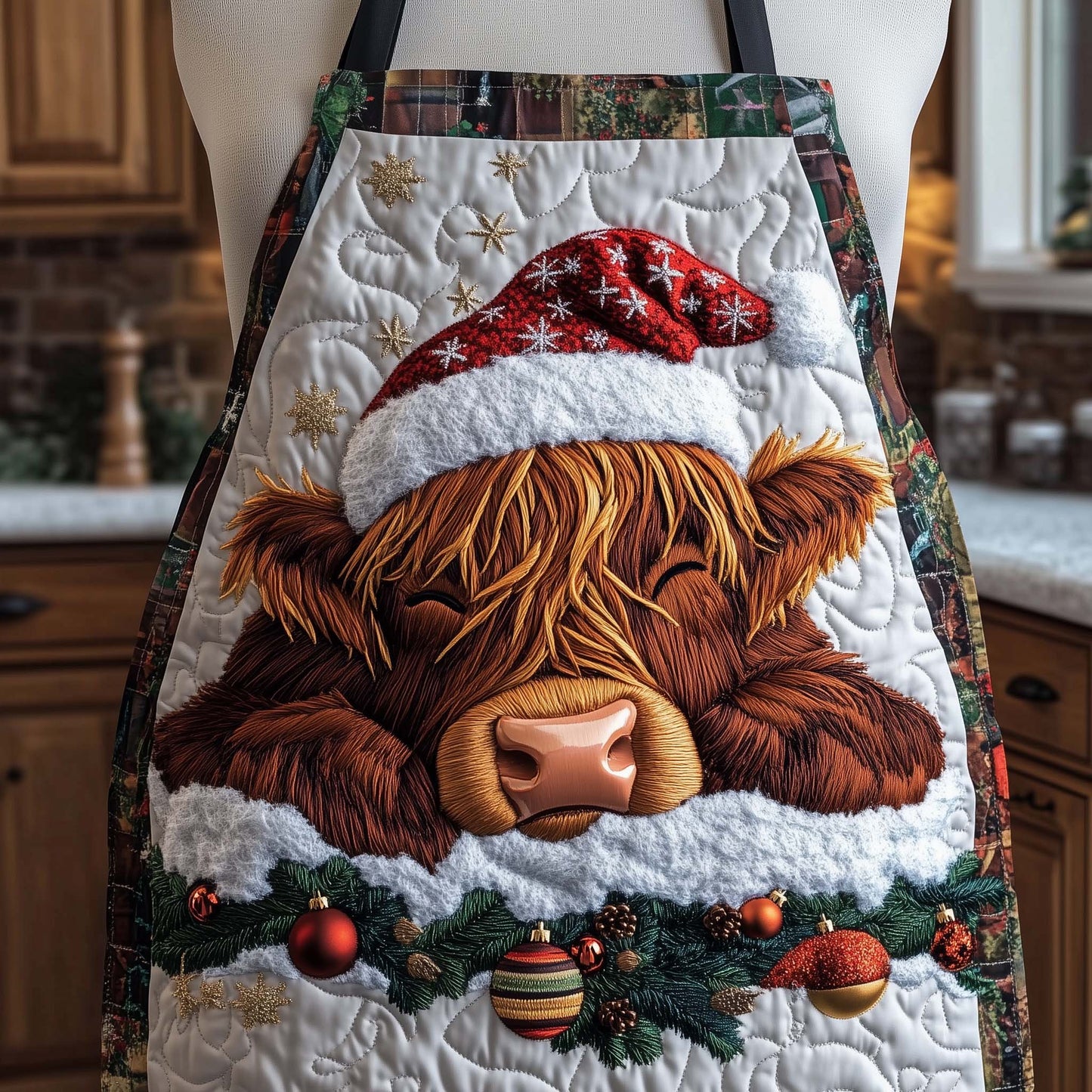 Holiday Farmstead Quilted Apron GFTOTP14280