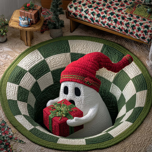 Jolly Spirit Quilted Round Mat GFTOTP14303