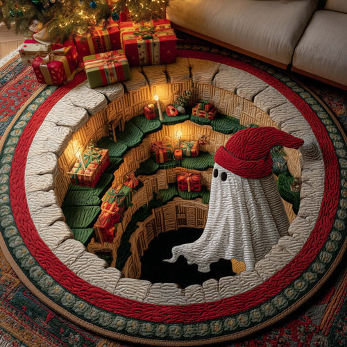 Jolly Spirit Quilted Round Mat GFTOTP14304