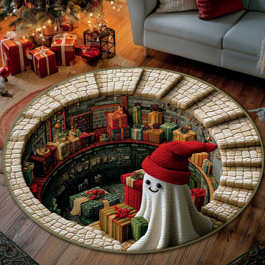 Jolly Spirit Quilted Round Mat GFTOTP14305