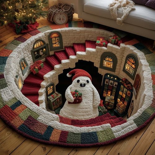Jolly Spirit Quilted Round Mat GFTOTP14306