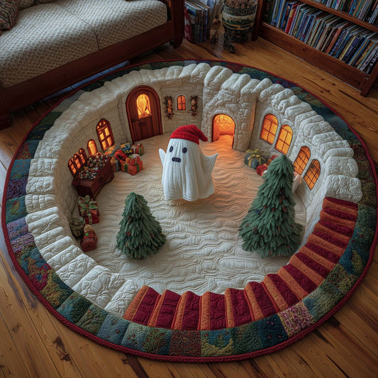 Jolly Spirit Quilted Round Mat GFTOTP14307