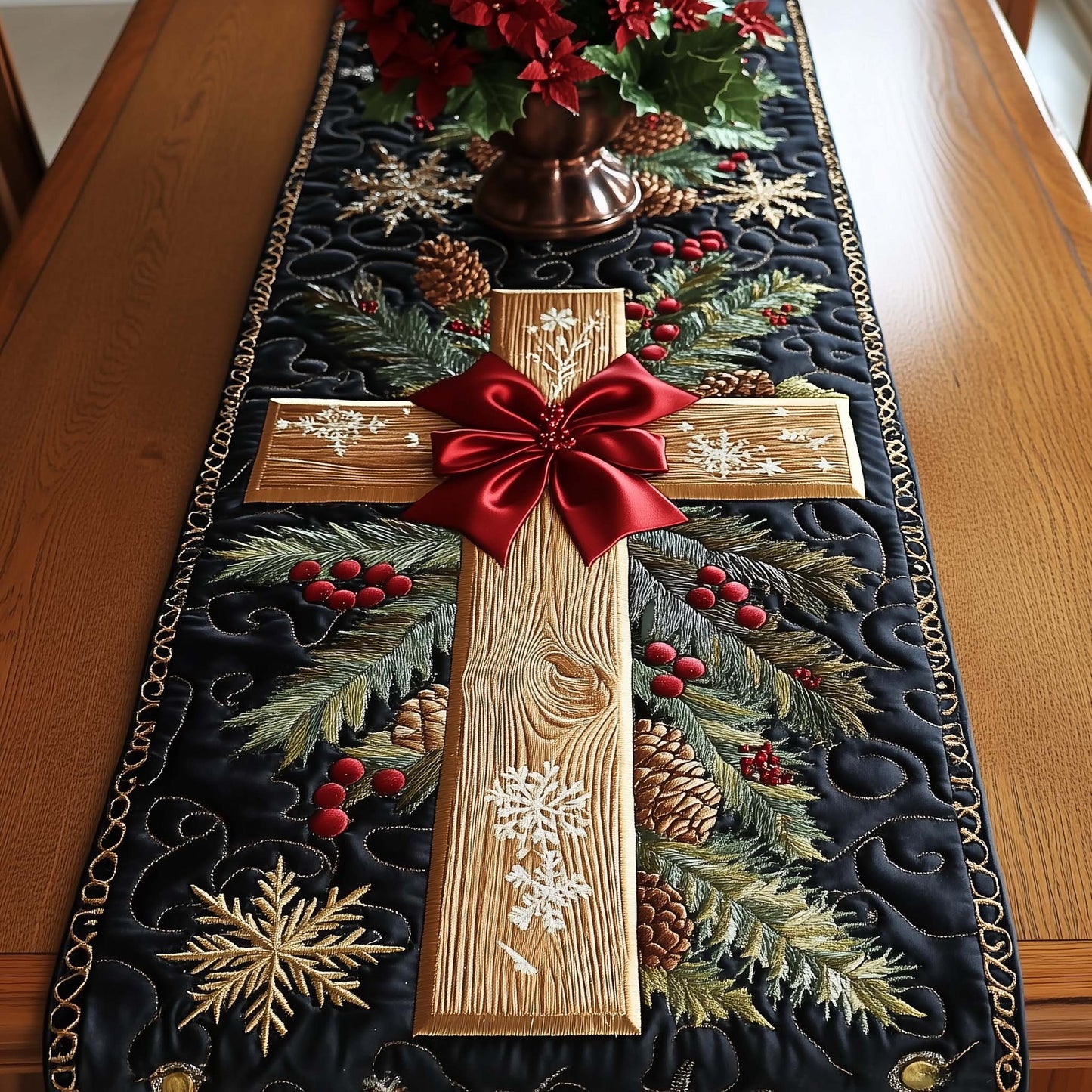 Divine Light Quilted Table Runner GFTOTP14325