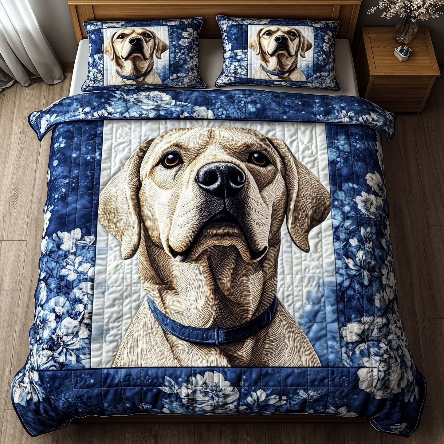 Jolly Labrador Duvet Cover Set GFTOTP14362