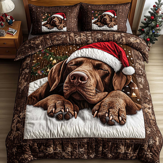 Yuletide Labrador Duvet Cover Set GFTOTP14366