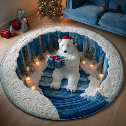 Polar Project Quilted Round Mat GFTOTP14375