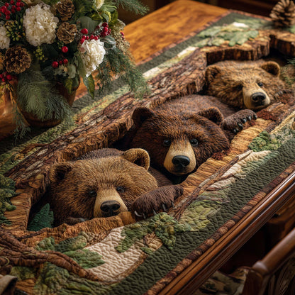 Woodland Wanderer Quilted Table Runner GFTOTP14421