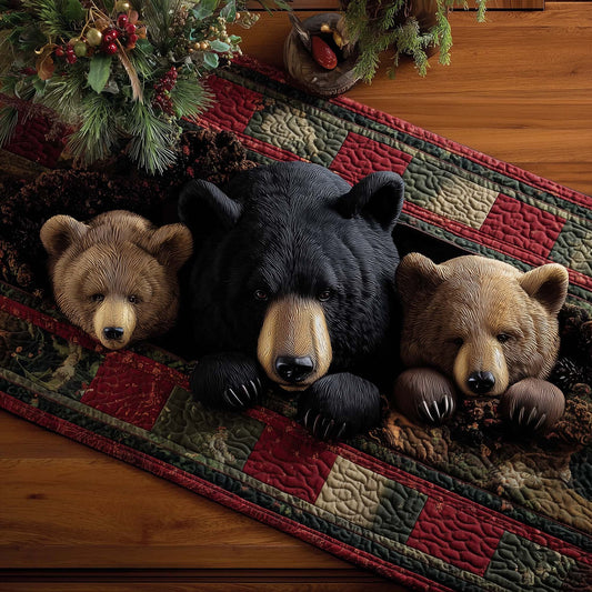 Bear Forest Spirit Quilted Table Runner GFTOTP14425