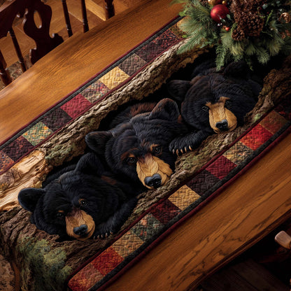 Bear Forest Spirit Quilted Table Runner GFTOTP14427