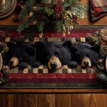 Bear Forest Spirit Quilted Table Runner GFTOTP14428