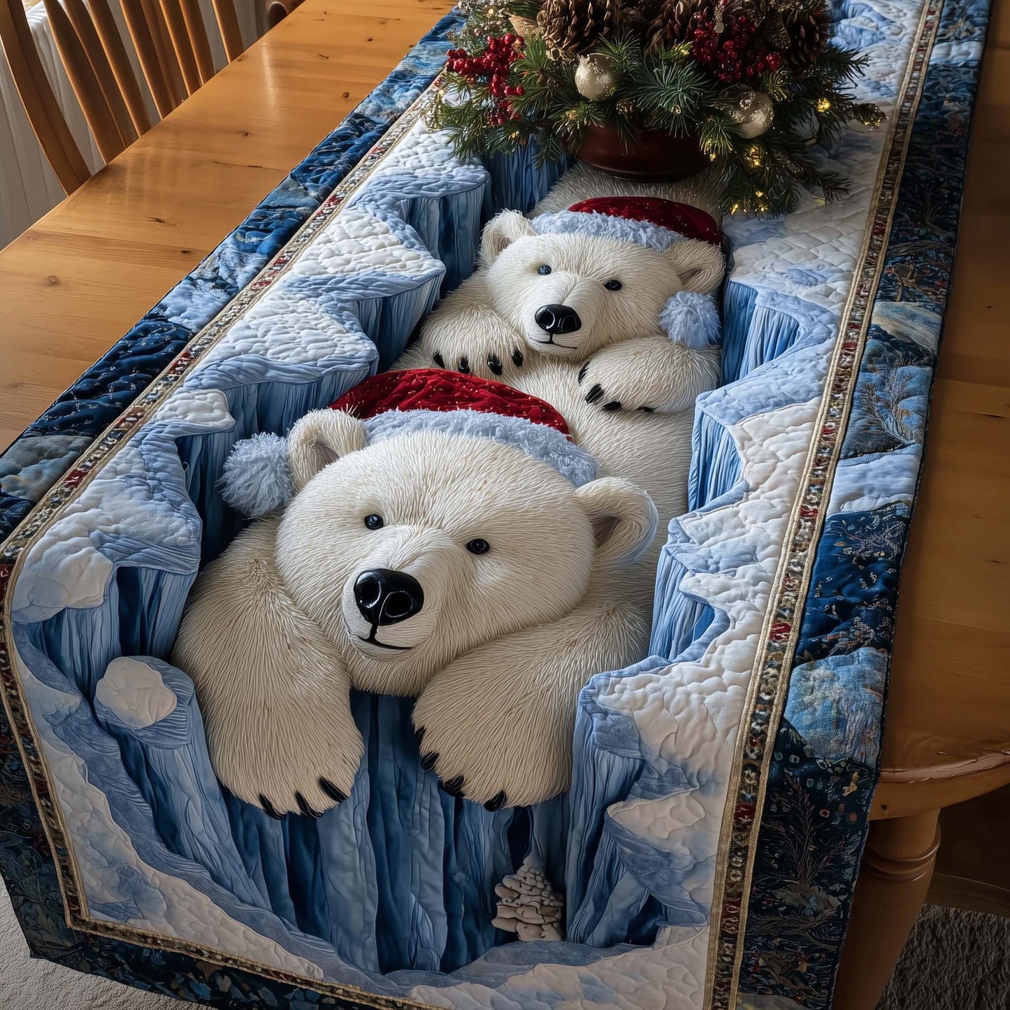 Polar Trail Quilted Table Runner GFTOTP14432