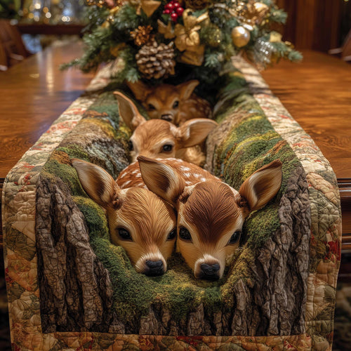 Woodland Grace Quilted Table Runner GFTOTP14433